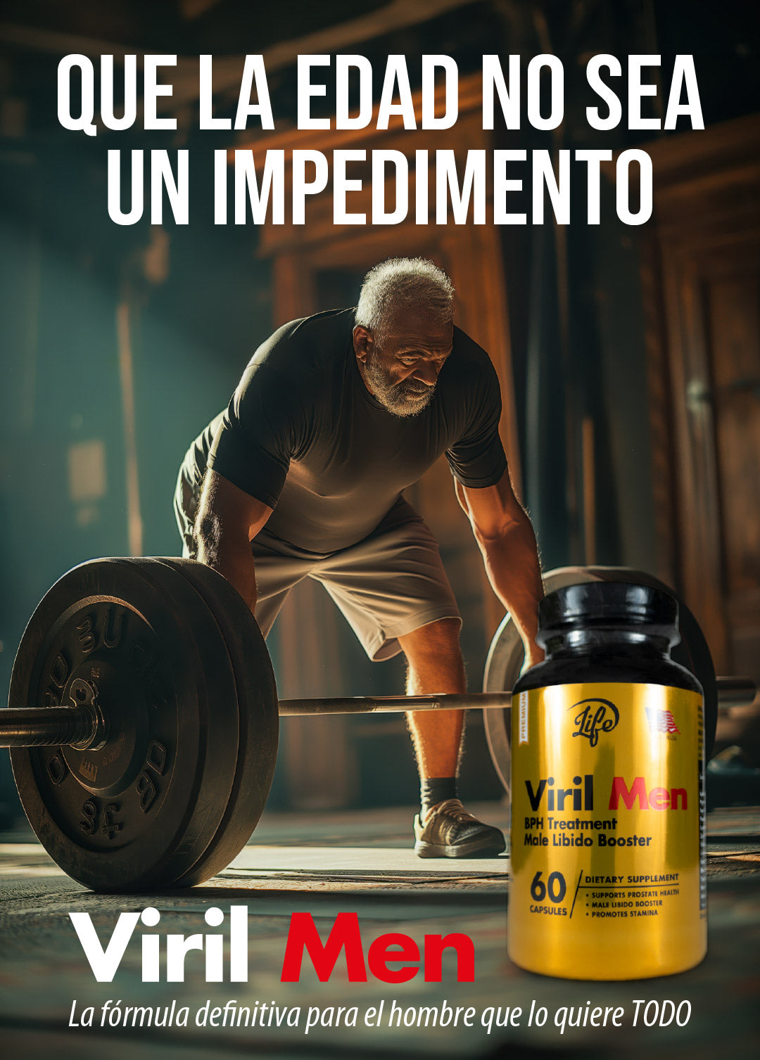 VIRIL MEN | VITALIDAD MASCULINA NATURAL