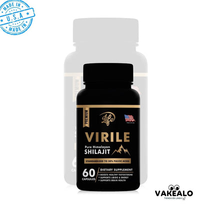 VIRILE – Energía y Vitalidad Natural para Hombres y Mujeres (60Caps)
