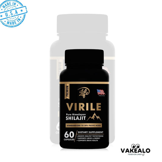 VIRILE – Energía y Vitalidad Natural para Hombres y Mujeres (60Caps)
