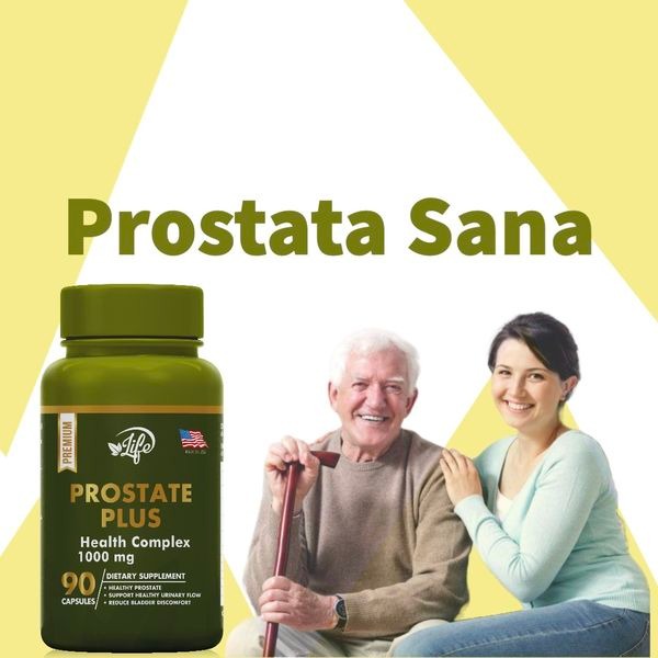 Prostate Plus – Suplemento para el Equilibrio y la Vitalidad Masculina (90 cápsulas)